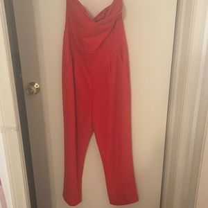 Red jumpsuit